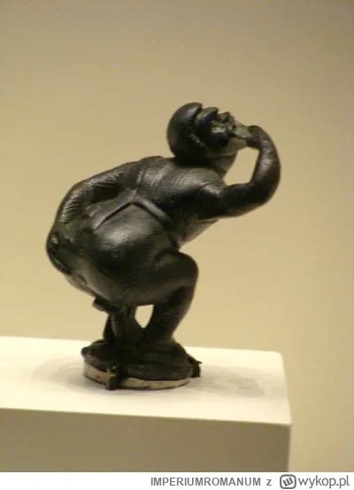 IMPERIUMROMANUM - Statuetka z brązu ukazująca aktora komicznego

Statuetka z brązu uk...