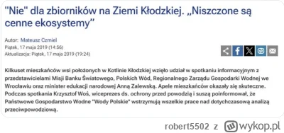 robert5502 - A wiecie że tragedii takiej jak obecnie w Ustroniu Śląskim, Lądku Zdrój ...