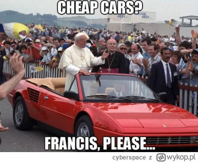 cyberspace - #katolicy w sumie nie dziwi mnie ze Franiszek nie chciał być pochowany w...