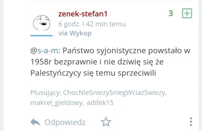 perla-nilu - #izrael Jeden z czołowych wykopowych fajnohamasowców pokazuje swoją wied...