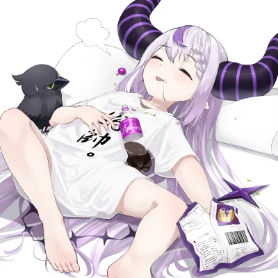 zabolek - #ladarknesss #hololive #anime #randomanimeshit