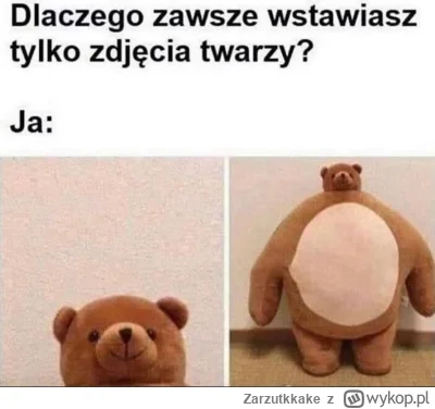 Zarzutkkake - JA SIE NIE CZUJĘ GRUBA A TYLKO TAK ZDJĘCIA SAME WYCHODZĄ PO PROSTU APAR...