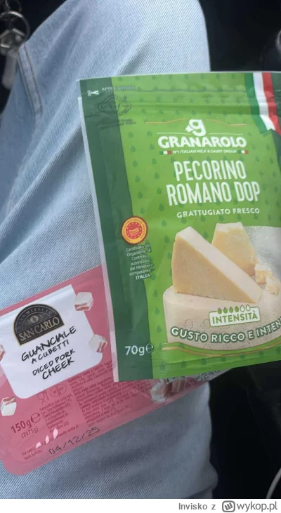 Invisko - #przegryw jutro na obiad robię carbonare