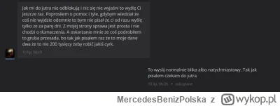 MercedesBenizPolska - #oszukujo #oszustwo

Uważajcie na usera @Iron_Maan 

Żebrał tu ...