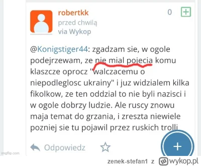 zenek-stefan1 - Jest nowy prikaz co pisać. Że Zelenski NIE WIEDZIAŁ! Czekam na forsow...