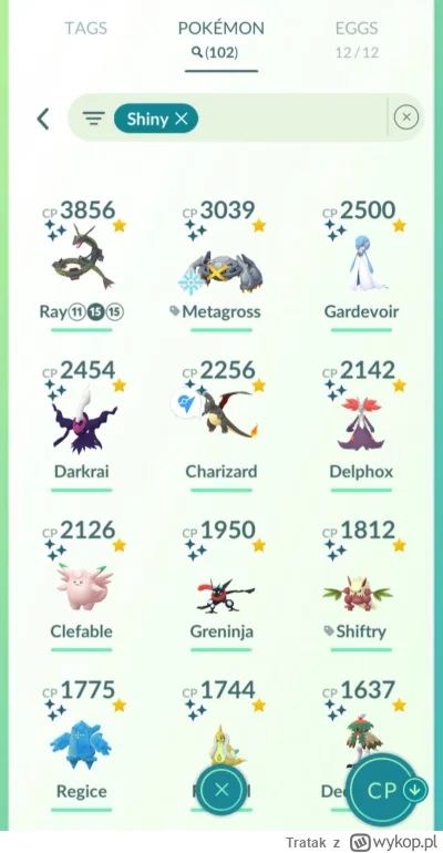 Tratak - @MrBeast u mnie podobnie, 102 shiny na koncie