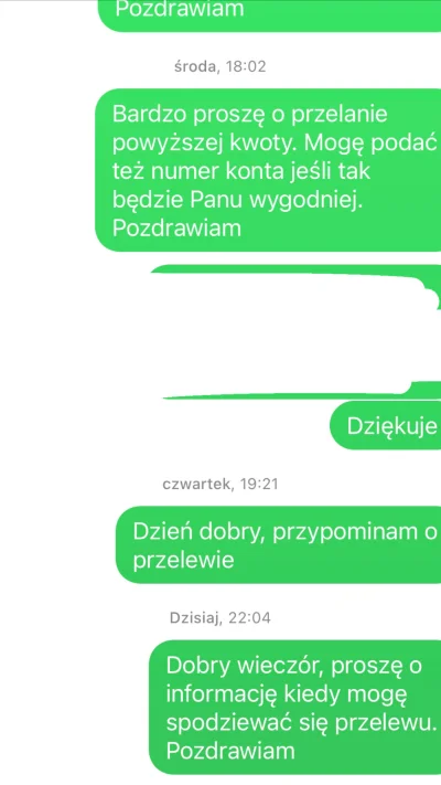 cytmirka - Ciekawe ile takich wiadomości muszę jeszcze wysłać żeby otrzymać przelew x...