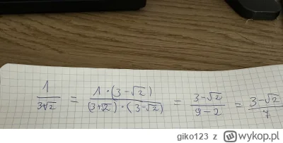 giko123 - #matematyka #przegryw #matura dlaczego, żeby usunąć niewymierność musimy po...