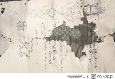 wannabAE - Wie ktoś może co to może być za dokument? Niestety tyle tylko pozostało. #...