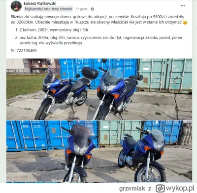 grzemiak - Czy ktoś z Was kupował motocykl u Pana J.Rutkowskiego z miejscowości Tłusz...