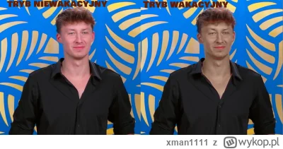 xman1111 - #hotelparadise Oskar w trybie uśpienia i w trybie wakacyjnym.Znajdź różnic...