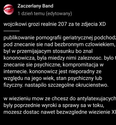 piSSowiec39 - #kononowicz to pornografia gieriatyczna