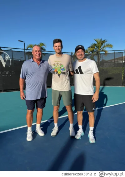 cukiereczek3012 - PIEKŁO ZAMARZŁO, HUBI OGŁOSIŁ DUET TRENERÓW!
Ivan Lendl i Nicolas M...