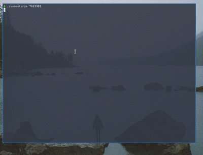 DynPydro - #skrypciki #wykop
komentarze z g(ł)ównej w cli ʕ•ᴥ•ʔ