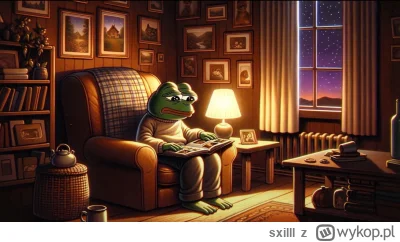 sxilll - Chłop najedzony i napojony to teraz się bierze za czytanie książki. Nawet ni...