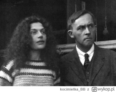 kocimietka_BB - Witkacy z żoną Jadwigą. 

Trzeba przyznać że jak na tamte lata żona m...