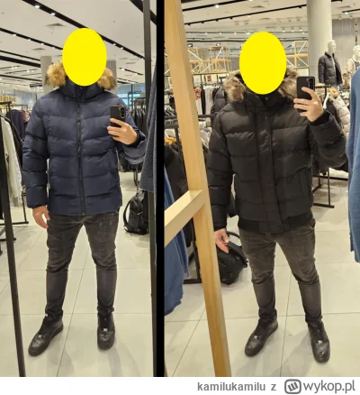 kamilukamilu - Kurtka czarna, czy granatowa?

#30lathere #modameska #ubierajsiezwykop...