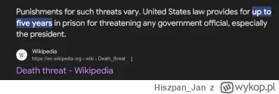 HiszpanJan - >na tym właśnie polega w USA wolność słowa, że mówić możesz w zasadzie w...