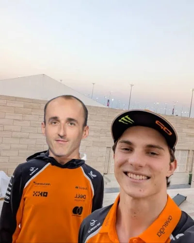 TickJackson - #f1 #codziennyrobertkubica Robert przed wyścigiem w Katarze (ʘ‿ʘ)