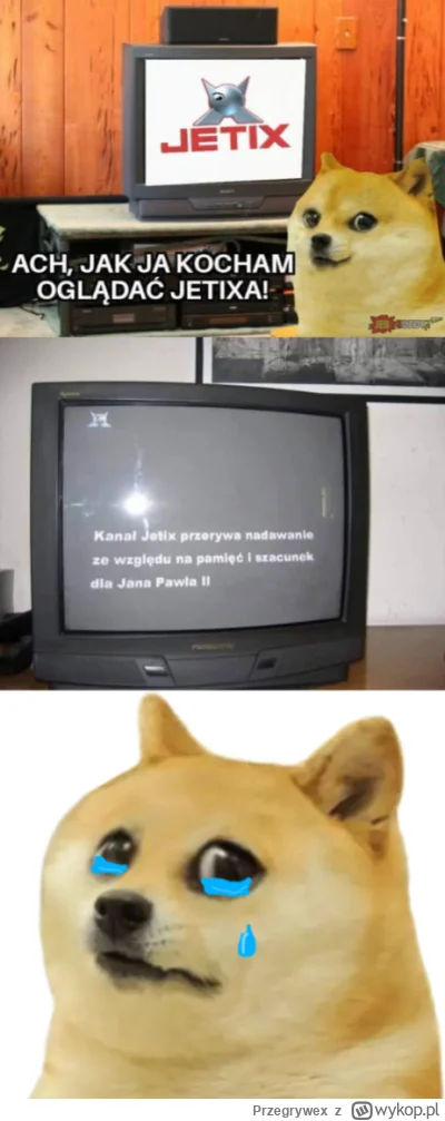 Przegrywex - 2 kwietnia 2005 roku, godzina 21:37...

#2137 #humorobrazkowy #heheszki