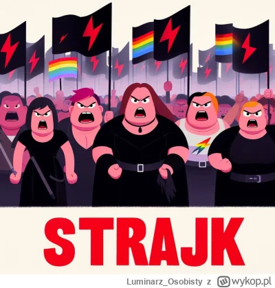 Luminarz_Osobisty - #meme #heheszki #strajk #bekazlewactwa #humorobrazkowy