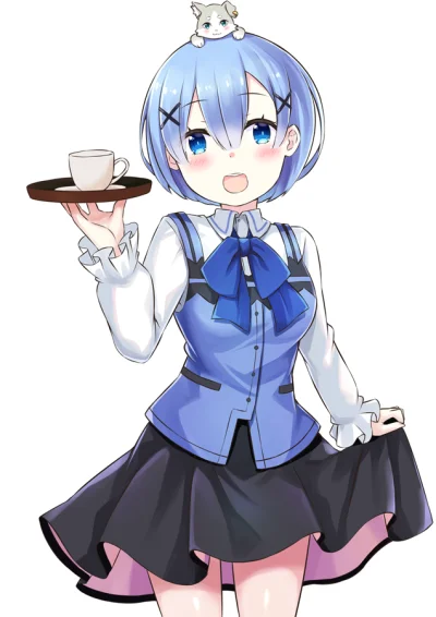 LatajacaPapryka512 - #randomanimeshit #anime #rezero #rem #gochuumonwausagidesuka #ch...