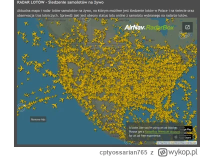 cptyossarian765 - @bartdziur: To jest z AirNav RadarBox