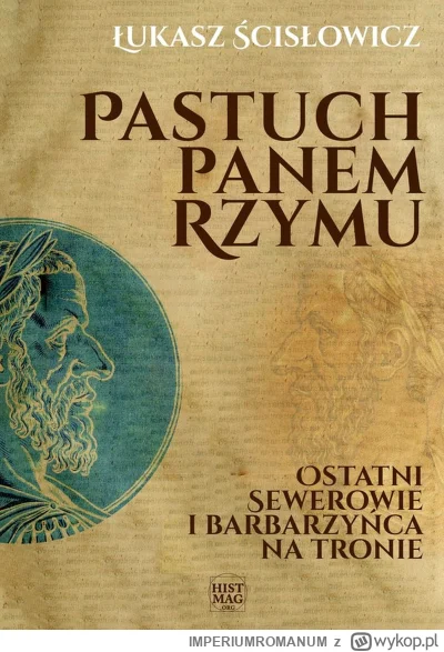 IMPERIUMROMANUM - KONKURS: Pastuch panem Rzymu

Do wygrania 3 ebooki „Pastuch panem R...