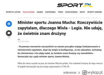 edenmar - @tekserew: Ooo, pani była minister sportu ( ͡° ͜ʖ ͡°)