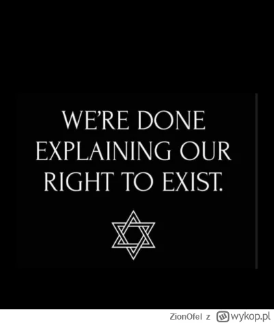 ZionOfel - > 7 października zmienił wszystko. Nie można juz dłużej nadstawiać policzk...