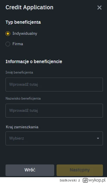 bialkovski - Czy da sie wysłać bitcoina przez binance bez tych informacji?
#binance #...