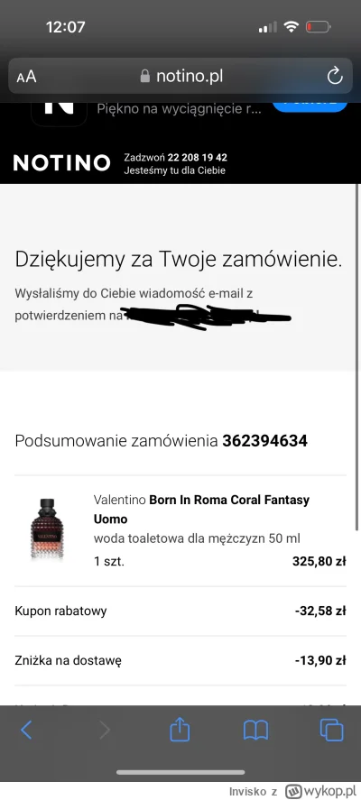 Invisko - #perfumy zamówiłem sobie Valentino, blind buy totalny, opinie? Na ciepły wi...