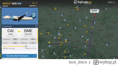 Sick_Bitch - @Wwolt: Cały czas latają samoloty na linii Turcja - Rosja. W czasie pisa...