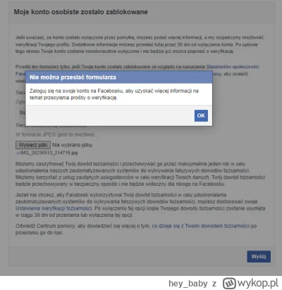 hey_baby - Panowie i Panie, 

czy ktoś wie jak odzyskać dostęp do konta na fb, które ...