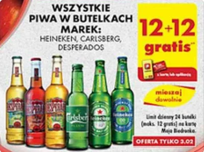 hotshops_pl - 12+12 PIWA w Biedronce różne rodzaje Już w piątek!
https://hotshops.pl/...