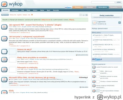 hyperlink - Wykop 3.0 (2009)