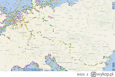 letzo - Żegluga śródlądowa w naszej części Europy w randomowy piątek. Niemcy + Benelu...