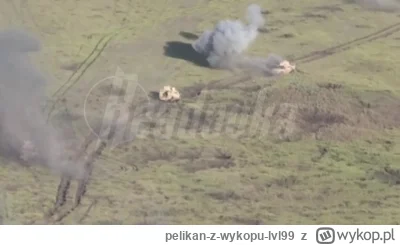 pelikan-z-wykopu-lvl99 - #ukraina #wojna #rosja Ukraiński atak pod Urożajnoje.