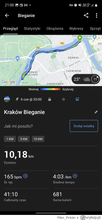 Piter_Privisi - 91 081,53 - 10,00 = 91 071,53

Dawno nie zabierałem Asicsów na biegan...