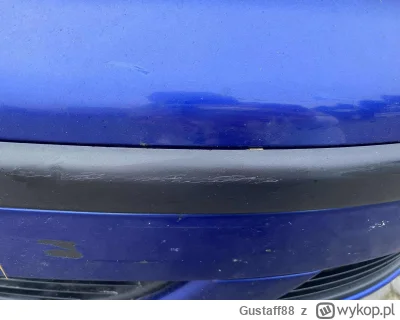 Gustaff88 - Ile lakiernik weźmie za lakierowanie takiego odprysku na zderzaku? Auto t...