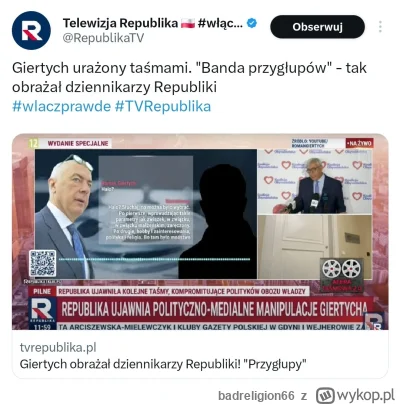 badreligion66 - #polityka Ciekawe jak długo jeszcze Republika będzie ocieplać wizerun...
