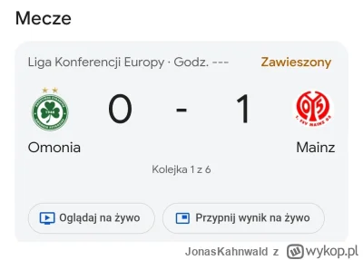 JonasKahnwald - Ktoś wie co tam się wydarzyło? Zawieszony
#mecz