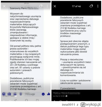 inna9911 - wchodzę sobie na fb na profil znajomego z dawnych lat, bo skomentował fotę...