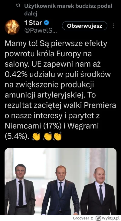 Grooveer - #ukraina #wojna #rosja #polityka #europa #ue #tusk