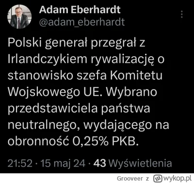 Grooveer - Wszystko będzie dobrze. Jesteśmy w dobrych rękach. 
#ukraina #wojna #rosja...