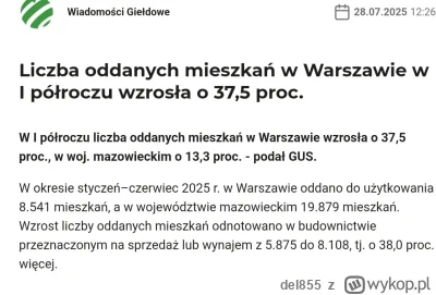 del855 - Tempo 17.000 mieszkan rocznie dla samego miasta. To wg polskich wskaźników m...