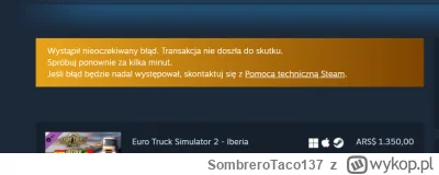 SombreroTaco137 - #steampesos Metoda z revo też poszła się #!$%@?ć its definitely ove...