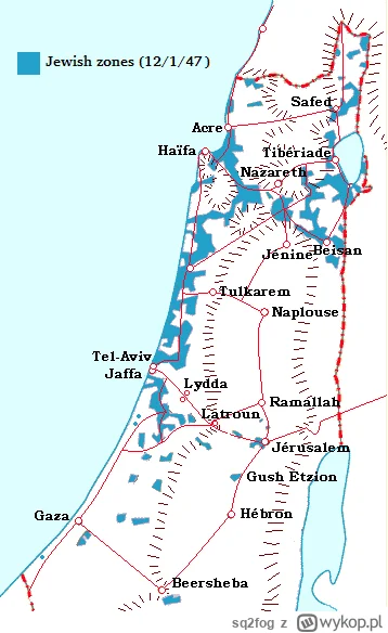 sq2fog - @t1000r: Fajny rysunek. Gdyby tak go opisąc 1946-1948 i zamienić GAZA z gwia...