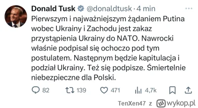 TenXen47 - I to jest rzecz za którą głosuje na KO. Że mają granice populizmu i obieca...