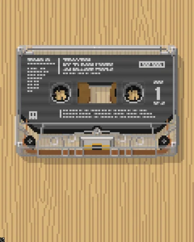 GARN - #pixelart autor: Walter Newton | Audio Cassette